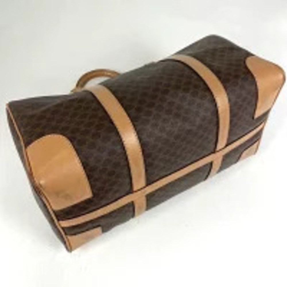 Celine brown Boston bag Macadam handbag Brown